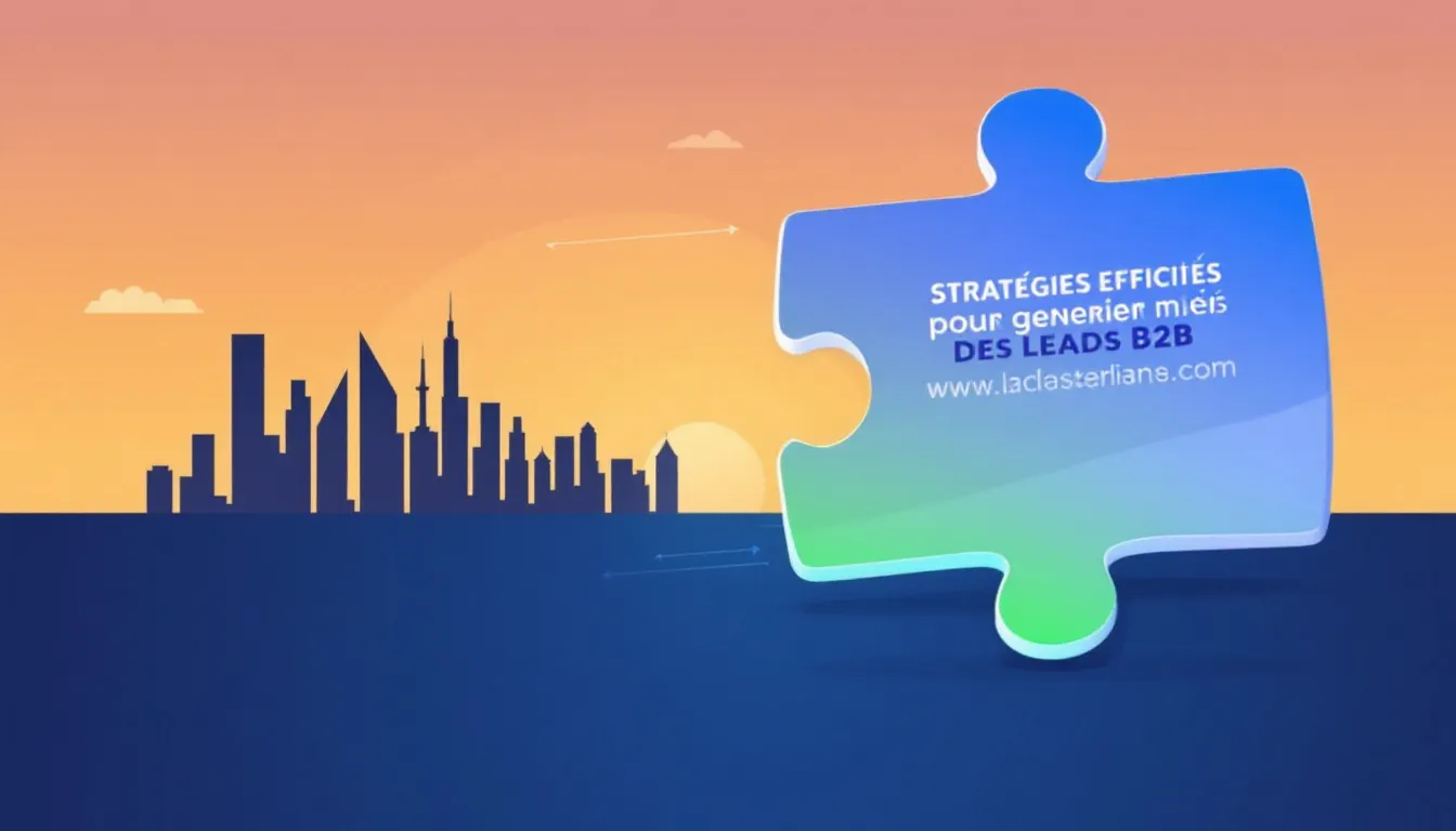 Stratégies efficaces pour générer des leads B2B.